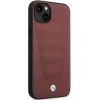 Чохол BMW для iPhone 14 | 13 Leather Seats Pattern Burgundy (BMHCP14S22RPSR)