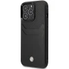 Чохол BMW для iPhone 14 Pro Leather Card Slot Black (BMHCP14L22RSEPK)