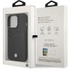 Чохол BMW для iPhone 14 Pro Leather Card Slot Black (BMHCP14L22RSEPK)