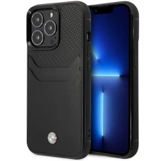 Чохол BMW для iPhone 14 Pro Max Leather Card Slot Black (BMHCP14X22RSEPK)