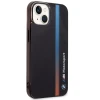 Чохол BMW IML Tricolor Stripe для iPhone 14 | 13 Black (BMHCP14S22HVGV)