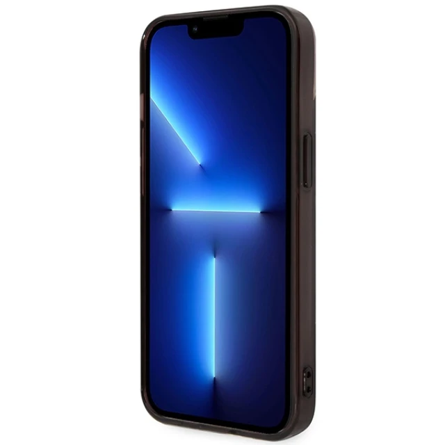 Чохол BMW IML Tricolor Stripe для iPhone 14 | 13 Black (BMHCP14S22HVGV)