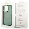 Чохол Guess Gold Outline Translucent для iPhone 14 Pro Max Khaki with MagSafe (GUHMP14XHTCMA)