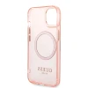 Чохол Guess Gold Outline Translucent для iPhone 14 | 13 Pink with MagSafe (GUHMP14SHTCMP)