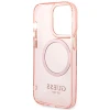 Чохол Guess Gold Outline Translucent для iPhone 14 Pro Max Pink with MagSafe (GUHMP14XHTCMP)