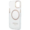 Чохол Guess Metal Outline для iPhone 14 | 13 Gold with MagSafe (GUHMP14SHTRMD)