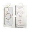 Чохол Guess Metal Outline для iPhone 14 | 13 Gold with MagSafe (GUHMP14SHTRMD)