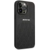 Чехол Mercedes Leather Curved Lines для iPhone 14 Pro Max Black with MagSafe (AMHMP14XOSDBK)