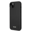Чохол Tumi Leather Balistic Pattern для iPhone 14 Black (TUHMP14SRBAK)