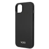 Чохол Tumi Leather Balistic Pattern для iPhone 14 Black (TUHMP14SRBAK)