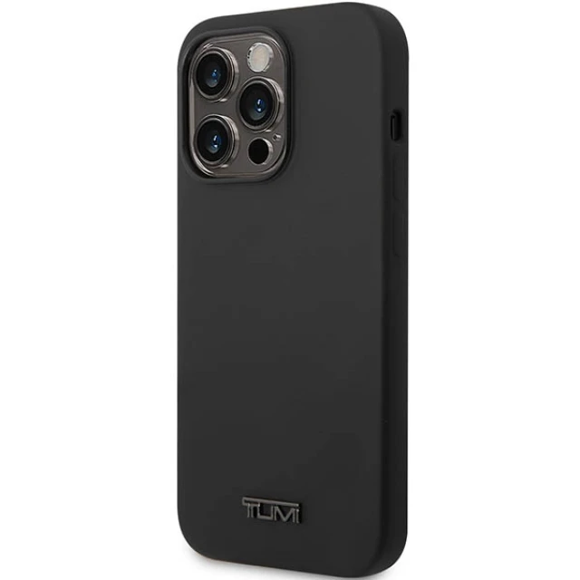 Чохол Tumi Liquid Silicone для iPhone 14 Pro Black (TUHCP14LSK)