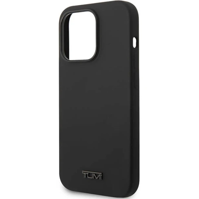 Чохол Tumi Liquid Silicone для iPhone 14 Pro Black (TUHCP14LSK)