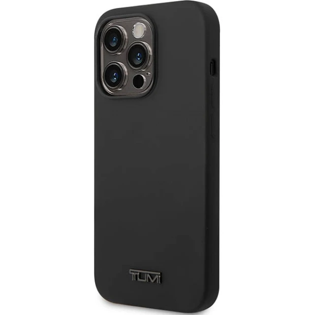 Чохол Tumi Liquid Silicone для iPhone 14 Pro Max Black (TUHCP14XSK)