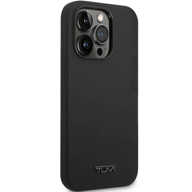 Чохол Tumi Liquid Silicone для iPhone 14 Pro Max Black (TUHCP14XSK)