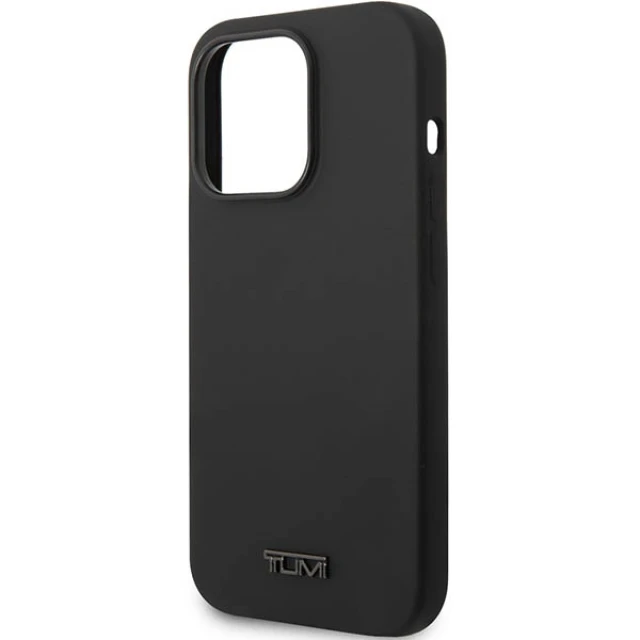 Чохол Tumi Liquid Silicone для iPhone 14 Pro Max Black (TUHCP14XSK)