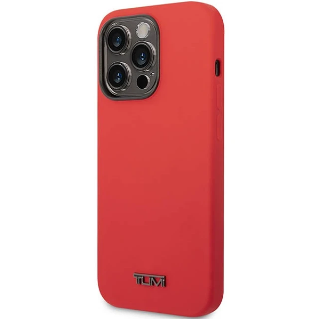 Чохол Tumi Liquid Silicone для iPhone 14 Pro Red (TUHCP14LSR)