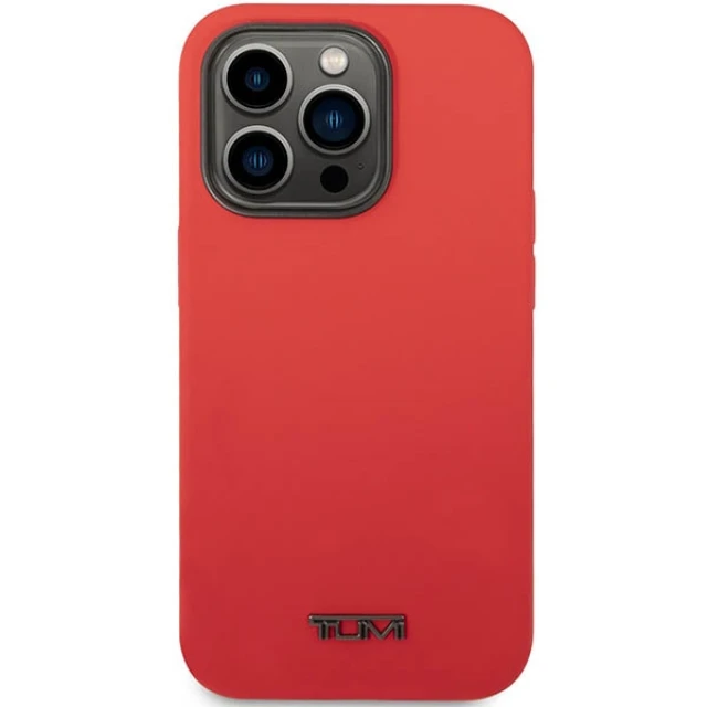 Чохол Tumi Liquid Silicone для iPhone 14 Pro Red (TUHCP14LSR)
