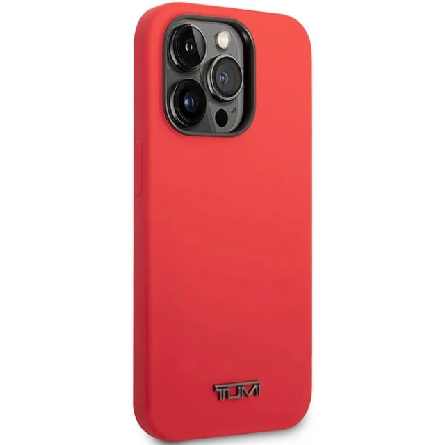 Чохол Tumi Liquid Silicone для iPhone 14 Pro Red (TUHCP14LSR)