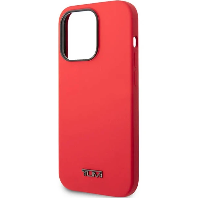 Чохол Tumi Liquid Silicone для iPhone 14 Pro Red (TUHCP14LSR)