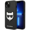 Чохол Karl Lagerfeld Saffiano Choupette Head Patch для iPhone 14 Plus Black (KLHCP14MSAPCHK)