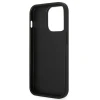 Чохол Karl Lagerfeld Saffiano Karl`s Head Patch для iPhone 14 Pro Silver (KLHCP14LSAPKHG)