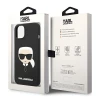 Чохол Karl Lagerfeld Silicone Karl's Head для iPhone 14 Plus Black with MagSafe (KLHMP14MSLKHBK)