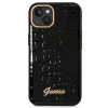Чохол Guess Croco Collection для iPhone 14 Plus Black (GUHCP14MHGCRHK)