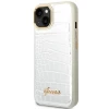Чохол Guess Croco Collection для iPhone 14 Plus Silver (GUHCP14MHGCRHS)