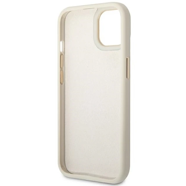 Чохол Guess Croco Collection для iPhone 14 Plus Silver (GUHCP14MHGCRHS)