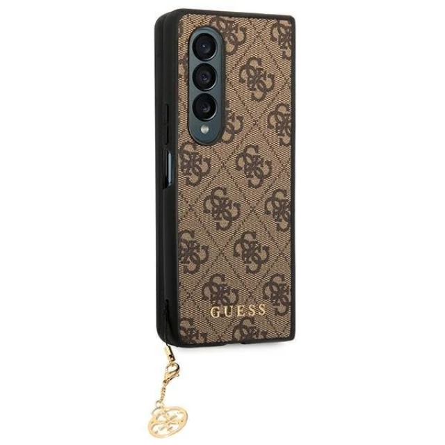Чехол Guess Charms Collection для Samsung Galaxy Z Fold 4 Brown (GUHCZFD4GF4GBR)