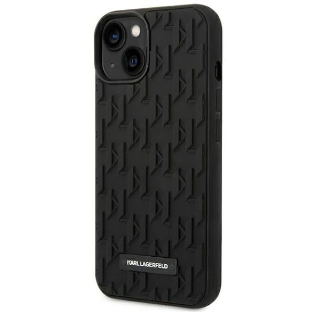 Чохол Karl Lagerfeld 3D Monogram для iPhone 14 Plus Black (KLHCP14MRUPKLPK)