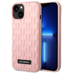 Чехол Karl Lagerfeld 3D Monogram для iPhone 14 Plus Pink (KLHCP14MRUPKLPP)