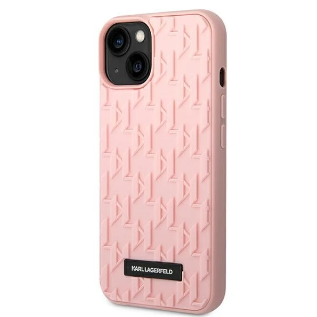 Чохол Karl Lagerfeld 3D Monogram для iPhone 14 Plus Pink (KLHCP14MRUPKLPP)