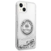 Чохол Karl Lagerfeld Liquid Glitter RSG для iPhone 14 Plus Silver (KLHCP14MLCRSGRS)