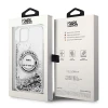 Чохол Karl Lagerfeld Liquid Glitter RSG для iPhone 14 Plus Silver (KLHCP14MLCRSGRS)