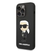 Чехол Karl Lagerfeld Silicone Ikonik для iPhone 14 Pro Max Black (KLHCP14XSNIKBCK)