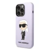 Чохол Karl Lagerfeld Silicone Ikonik для iPhone 14 Pro Max Purple (KLHCP14XSNIKBCU)