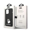 Чохол Karl Lagerfeld Silicone Choupette для iPhone 14 Pro Max Black (KLHCP14XSNCHBCK)