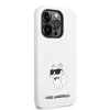 Чехол Karl Lagerfeld Silicone Choupette для iPhone 14 Pro Max White (KLHCP14XSNCHBCH)