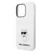 Чехол Karl Lagerfeld Silicone Choupette для iPhone 14 Pro Max White (KLHCP14XSNCHBCH)