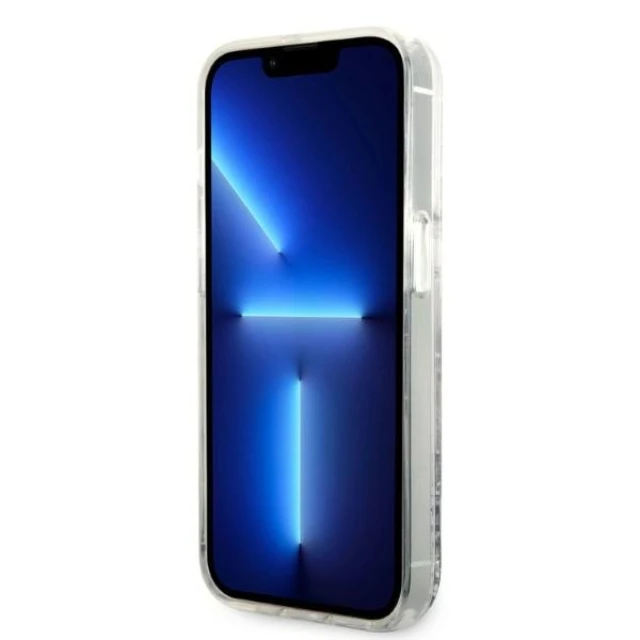 Чехол Karl Lagerfeld Glitter Choupette Head для iPhone 14 Pro Max Silver (KLHCP14XLNCHCS)