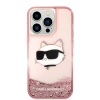 Чехол Karl Lagerfeld Glitter Choupette Head для iPhone 14 Pro Pink (KLHCP14LLNCHCP)