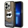 Чохол Karl Lagerfeld Glitter Choupette Head для iPhone 14 Pro Black (KLHCP14LLNCHCK)