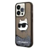 Чохол Karl Lagerfeld Glitter Choupette Head для iPhone 14 Pro Black (KLHCP14LLNCHCK)