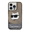 Чохол Karl Lagerfeld Glitter Choupette Head для iPhone 14 Pro Max Black (KLHCP14XLNCHCK)