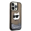 Чохол Karl Lagerfeld Glitter Choupette Head для iPhone 14 Pro Max Black (KLHCP14XLNCHCK)