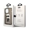 Чохол Karl Lagerfeld Ikonik Karl Lagerfeld для iPhone 14 Pro Black (KLHCP14LHNIKTCK)