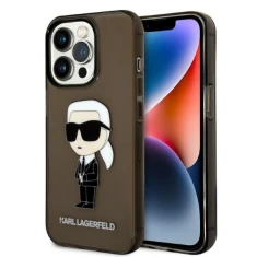 Чохол Karl Lagerfeld Ikonik Karl Lagerfeld для iPhone 14 Pro Max Black (KLHCP14XHNIKTCK)