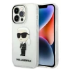 Чохол Karl Lagerfeld Ikonik Karl Lagerfeld для iPhone 14 Pro Transparent (KLHCP14LHNIKTCT)