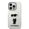 Чохол Karl Lagerfeld Ikonik Karl Lagerfeld для iPhone 14 Pro Transparent (KLHCP14LHNIKTCT)